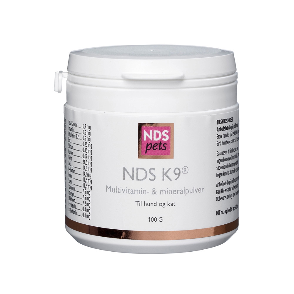 NDS® K9 - Hund/Katt - Multivitamin 100g